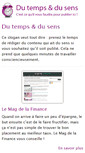 Mobile Screenshot of dutempsdusens.com
